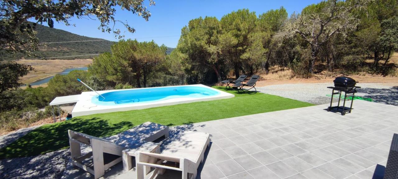 Casa En El Lago.Unmillondeestrellas Villaharta Exteriér fotografie