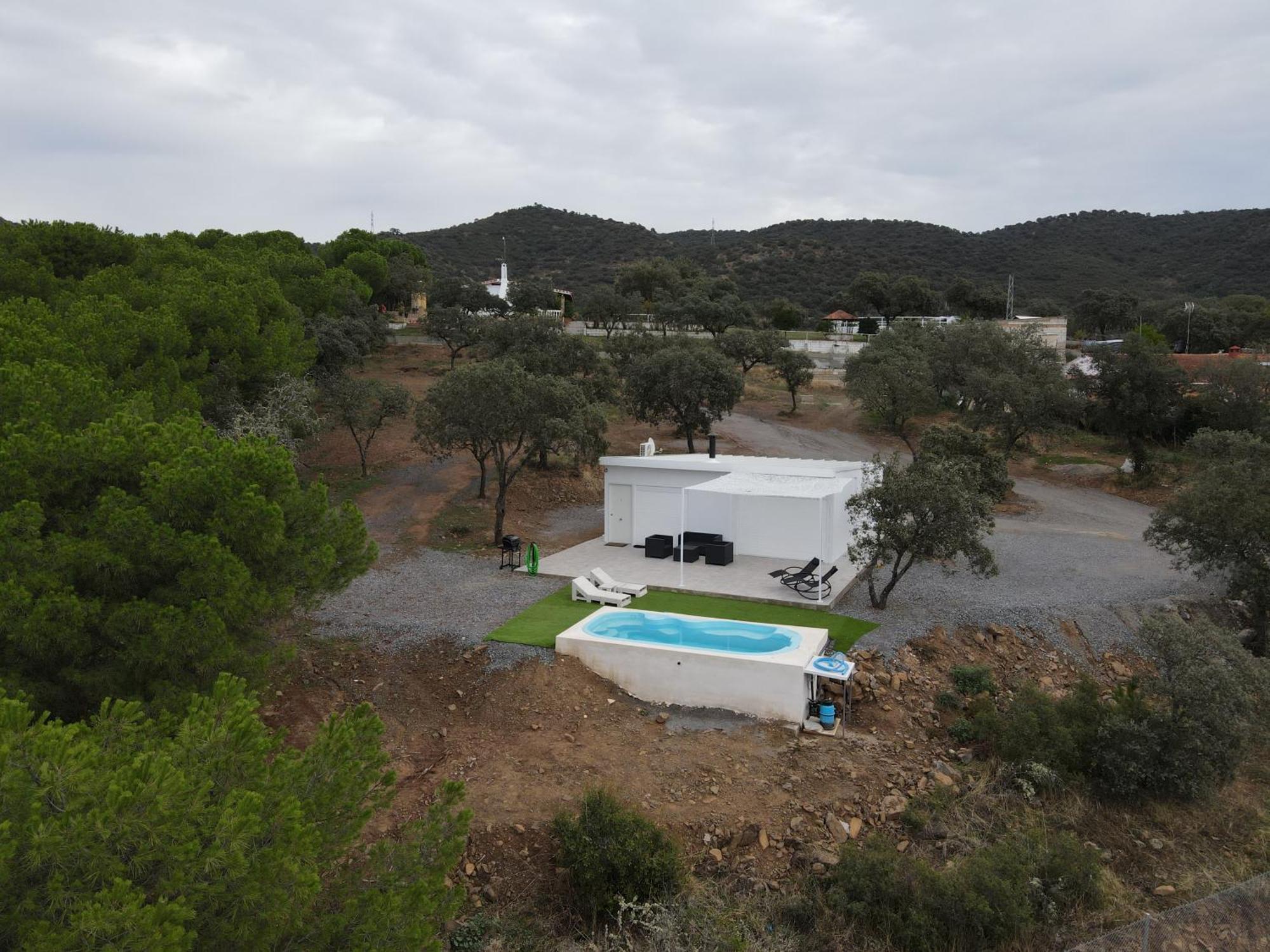 Casa En El Lago.Unmillondeestrellas Villaharta Exteriér fotografie