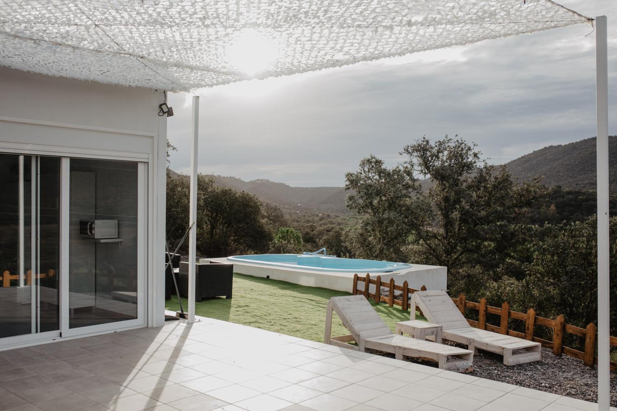 Casa En El Lago.Unmillondeestrellas Villaharta Exteriér fotografie
